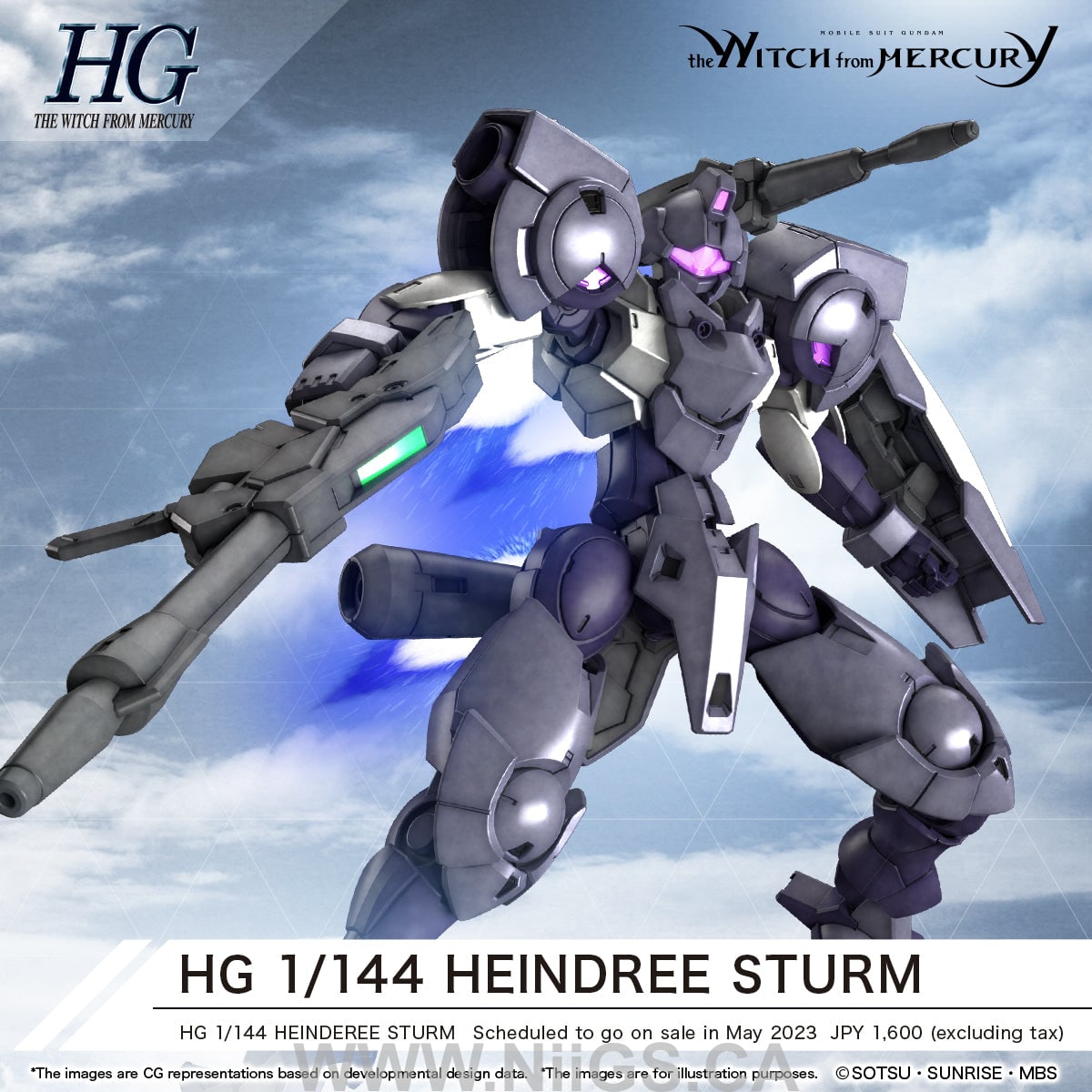 HG 1/144 HEINDREE STURM
