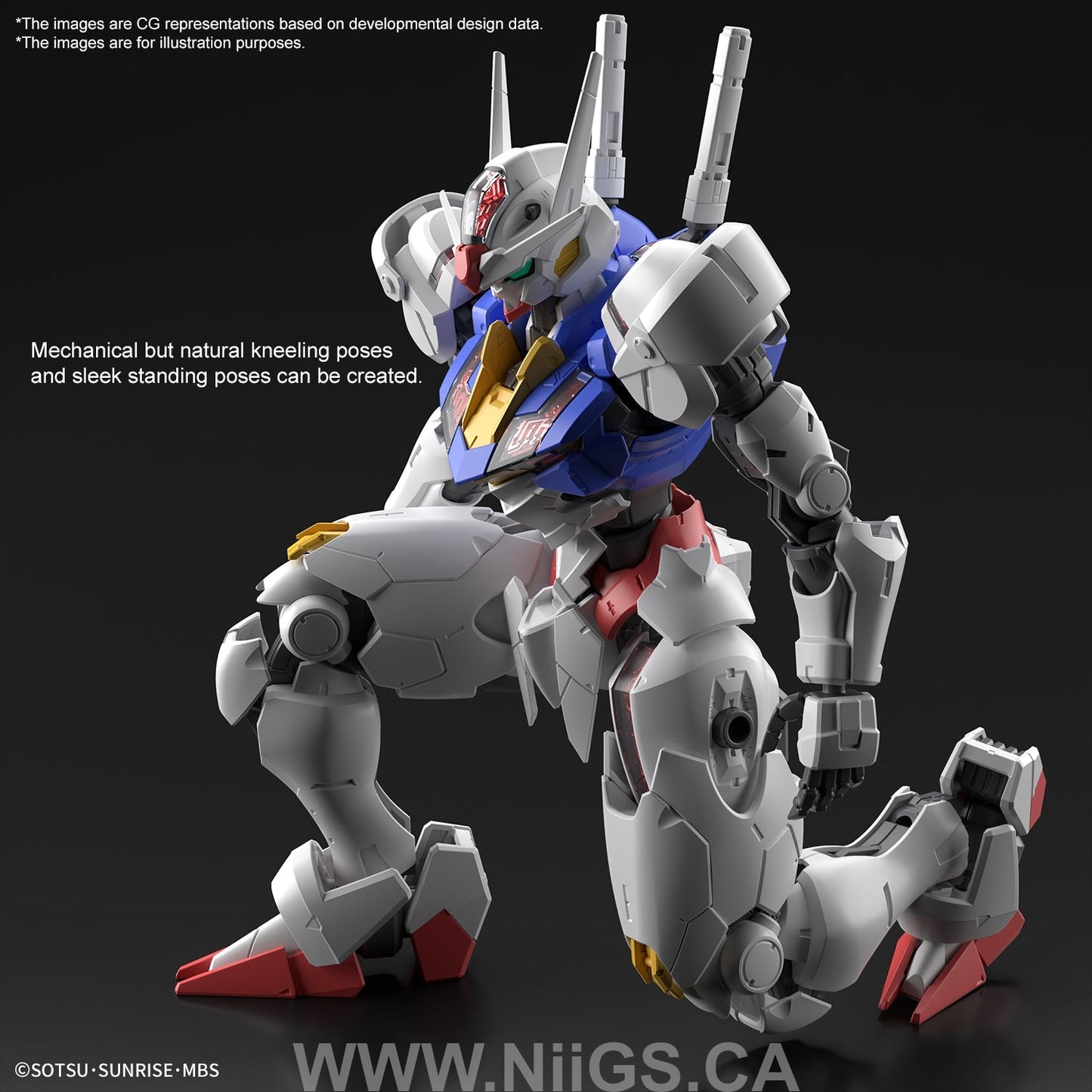 BANDAI HOBBY FULL MECHANICS 1/100 GUNDAM AERIAL