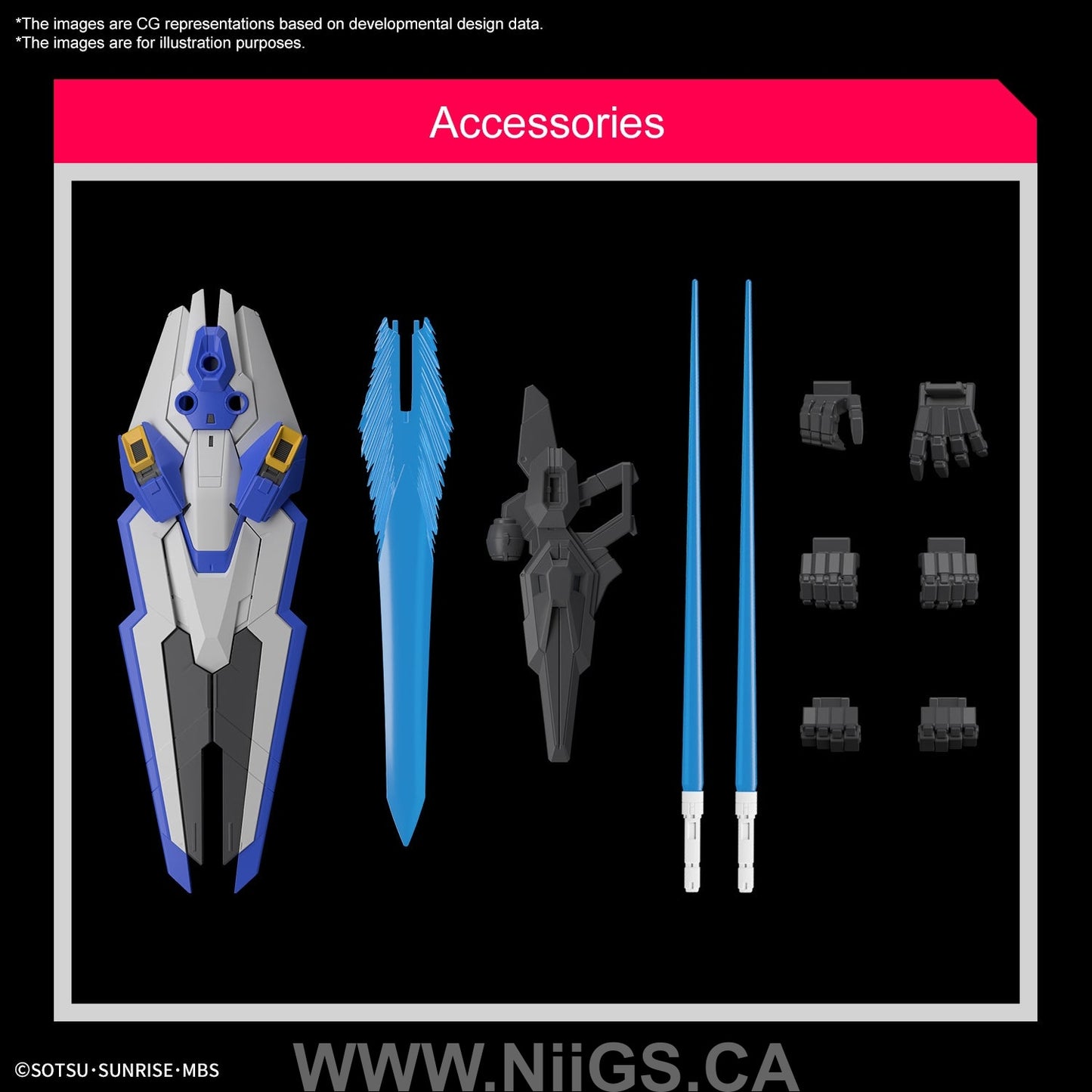BANDAI HOBBY FULL MECHANICS 1/100 GUNDAM AERIAL