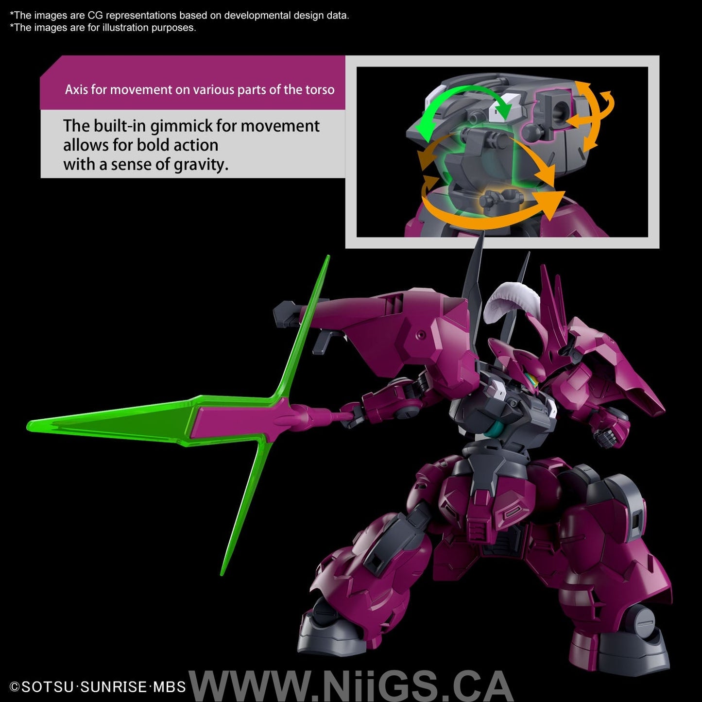 BANDAI HOBBY HG 1/144 GUEL'S DILANZA