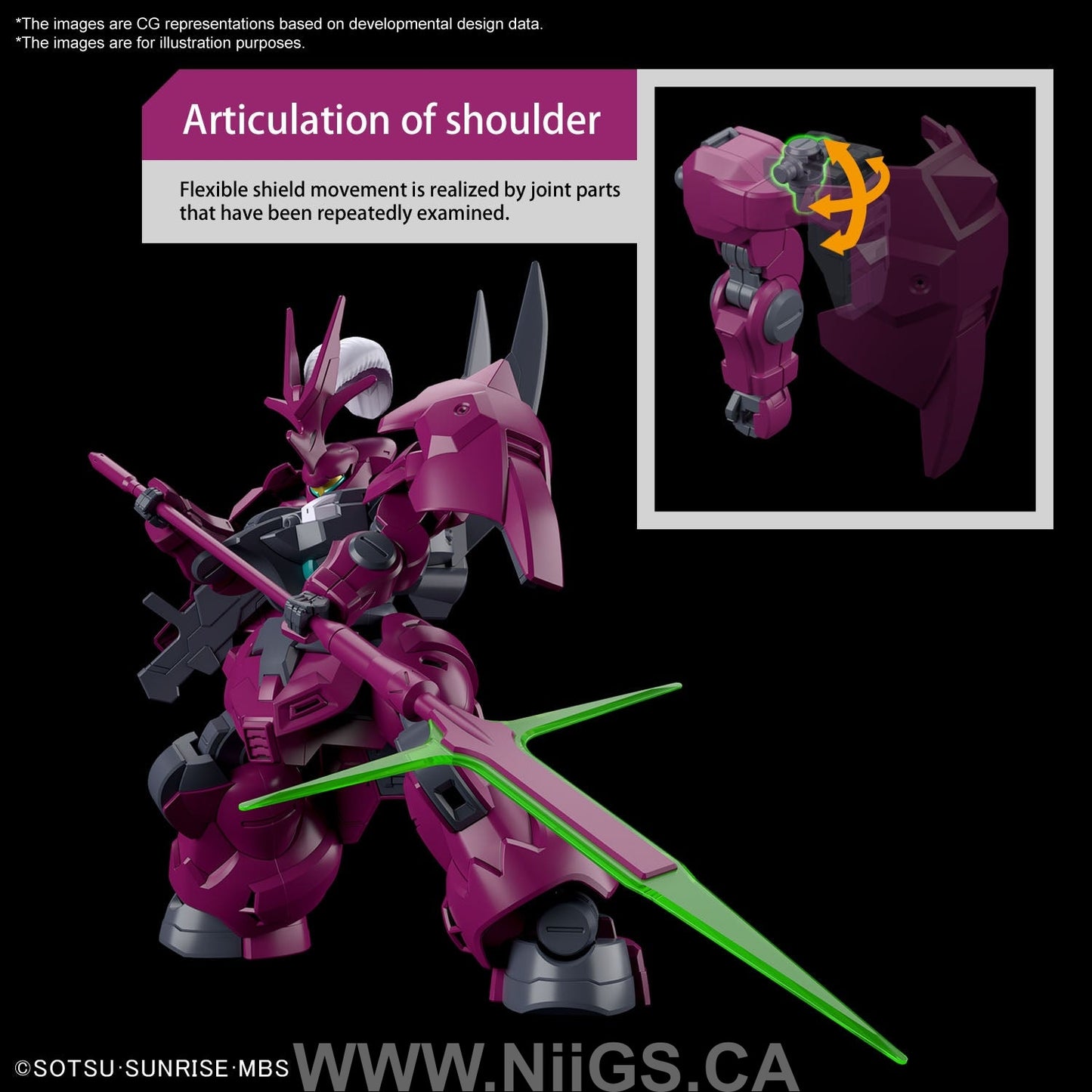 BANDAI HOBBY HG 1/144 GUEL'S DILANZA