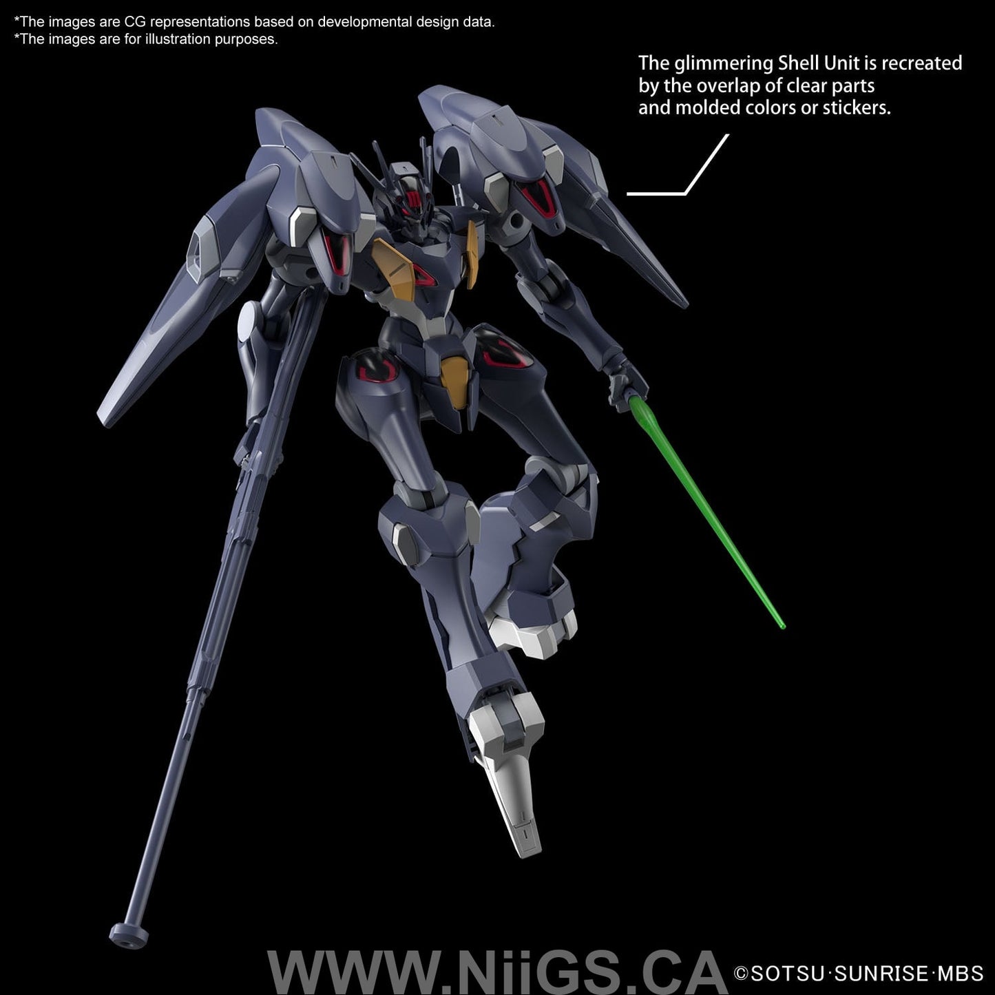 BANDAI HOBBY HG 1/144 GUNDAM PHARACT