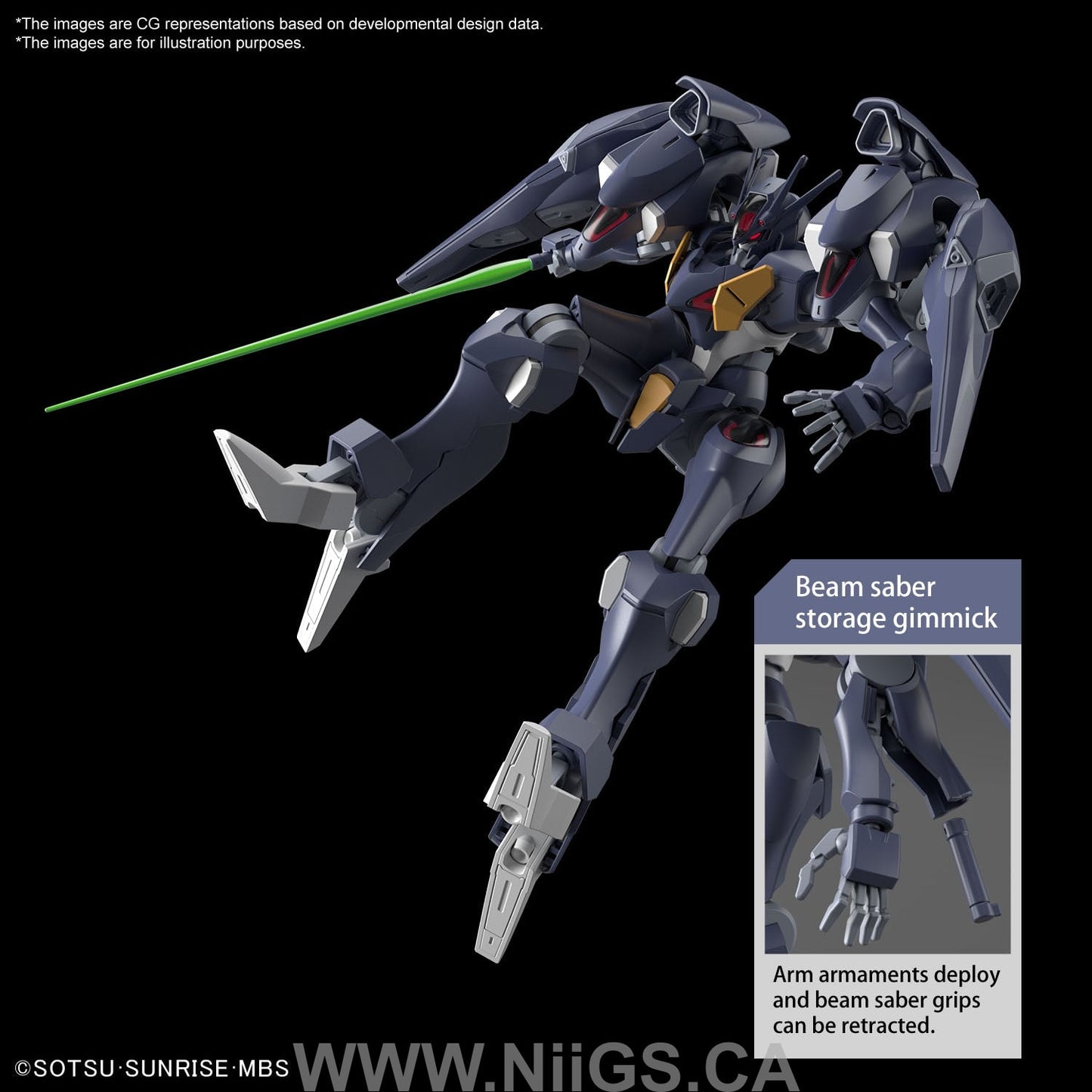 BANDAI HOBBY HG 1/144 GUNDAM PHARACT