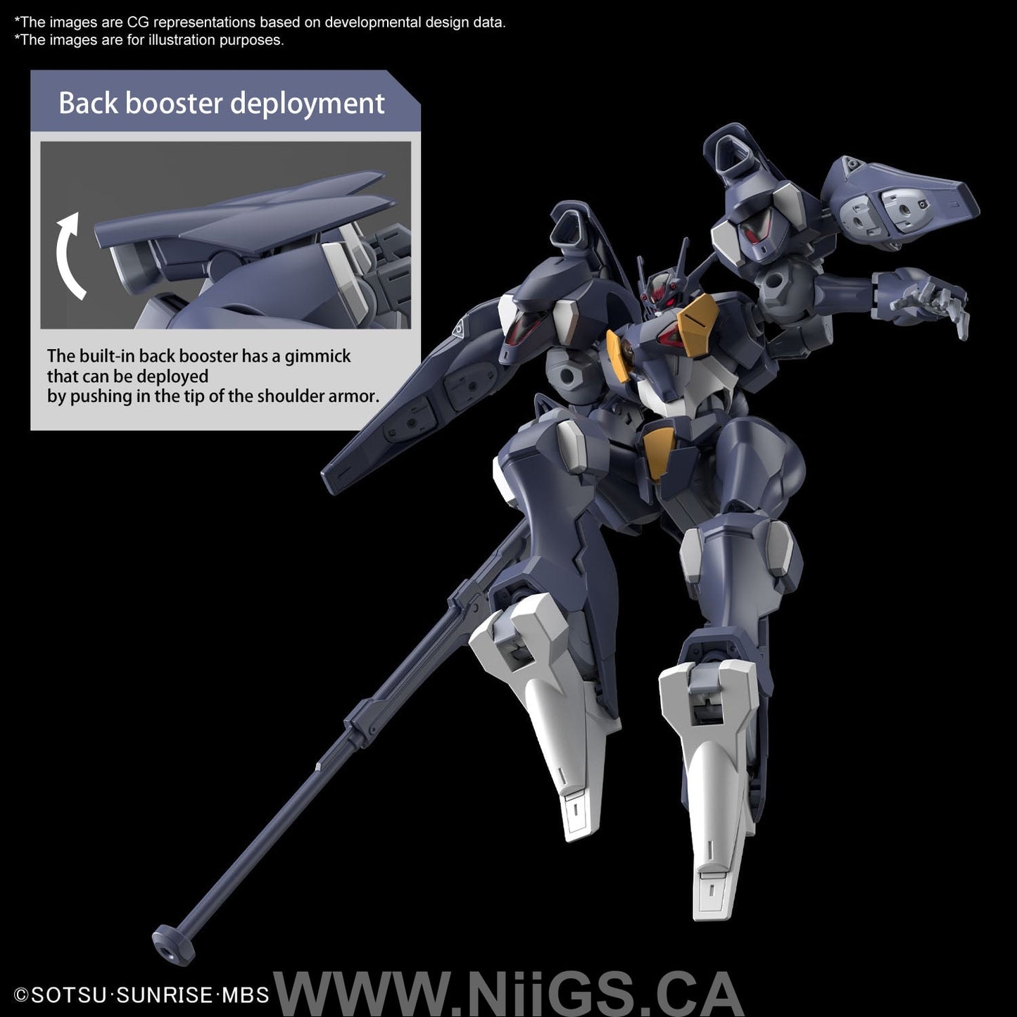 BANDAI HOBBY HG 1/144 GUNDAM PHARACT