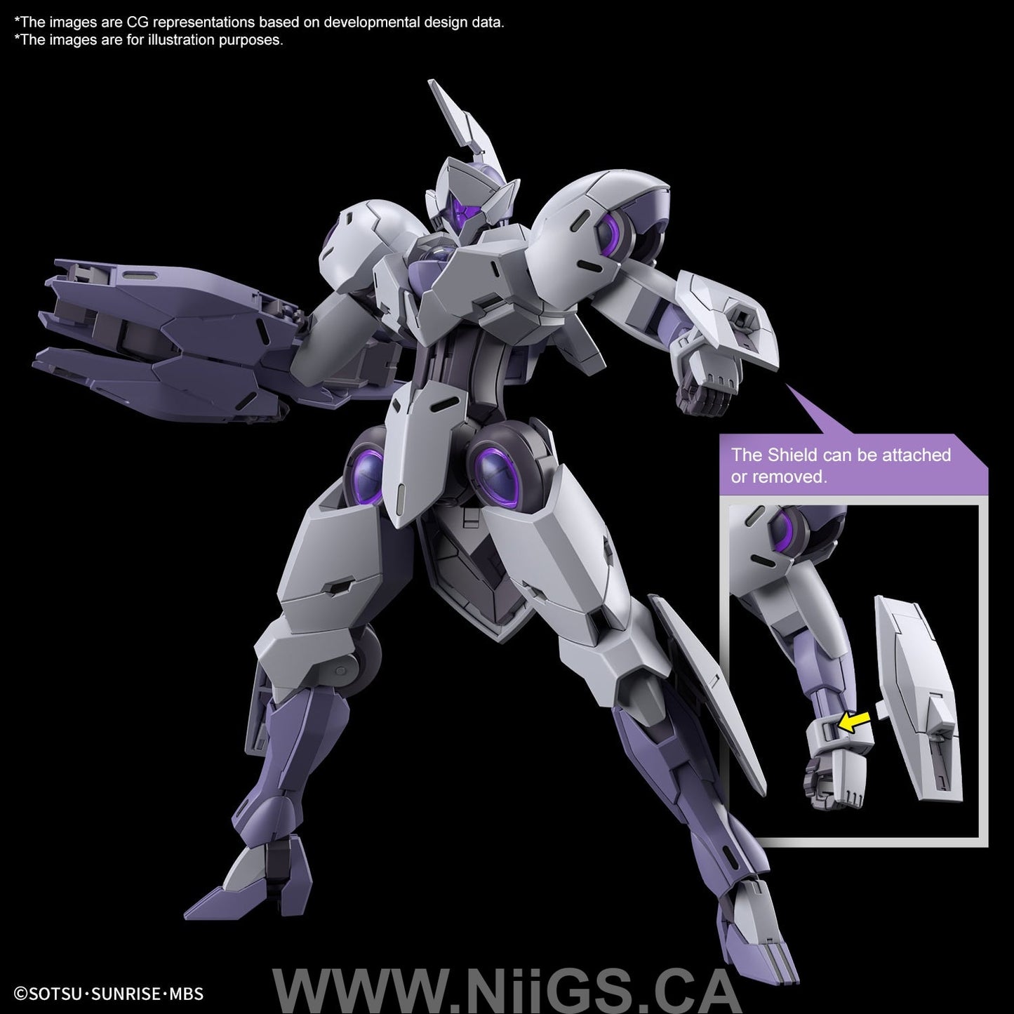 BANDAI HOBBY HG 1/144 MICHAELIS