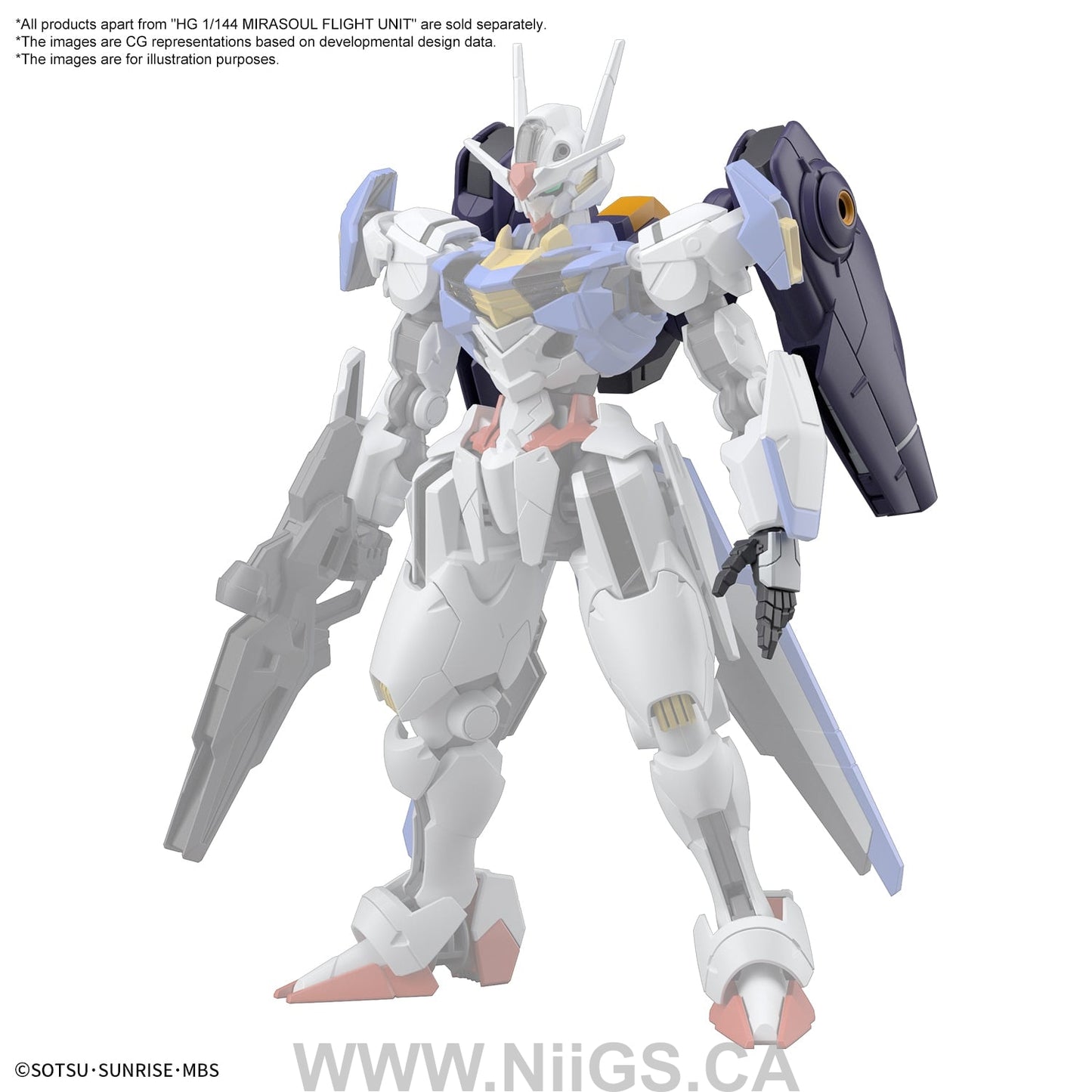 HG 1/144 MIRASOUL FLIGHT UNIT