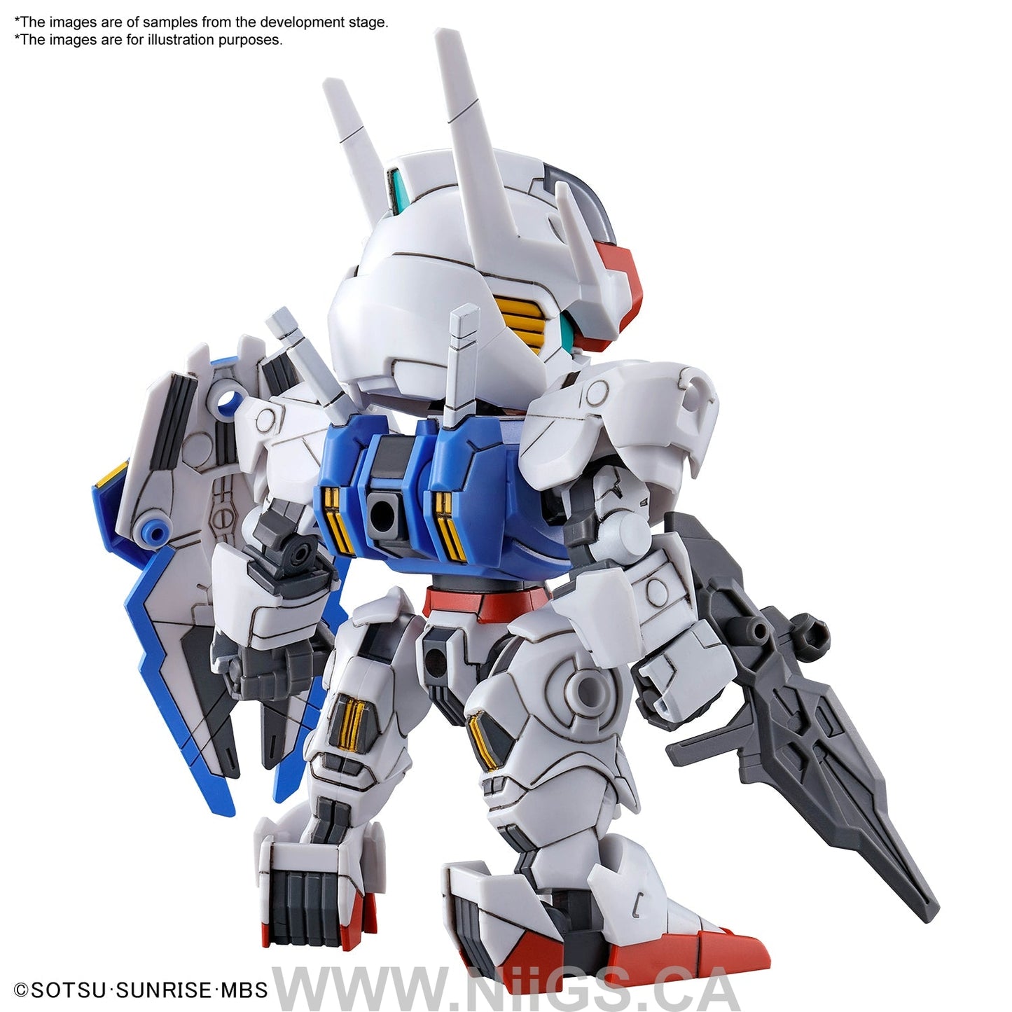 BANDAI Hobby SD GUNDAM EX-STANDARD GUNDAM AERIAL