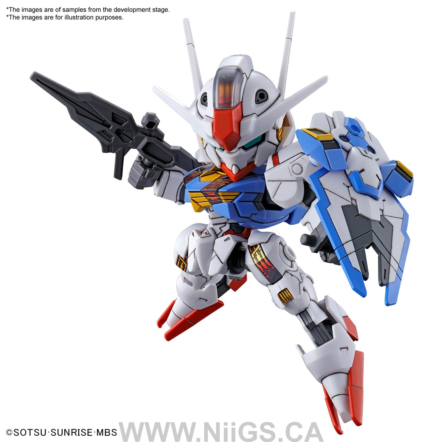 BANDAI Hobby SD GUNDAM EX-STANDARD GUNDAM AERIAL