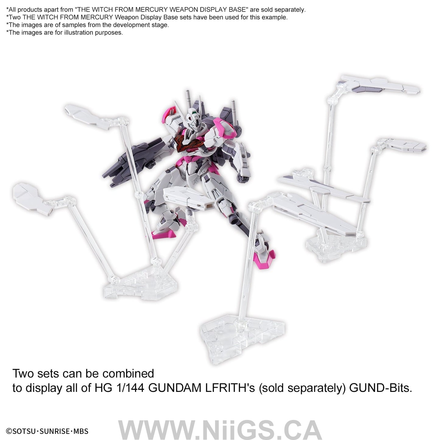 THE WITCH FROM MERCURY WEAPON DISPLAY BASE