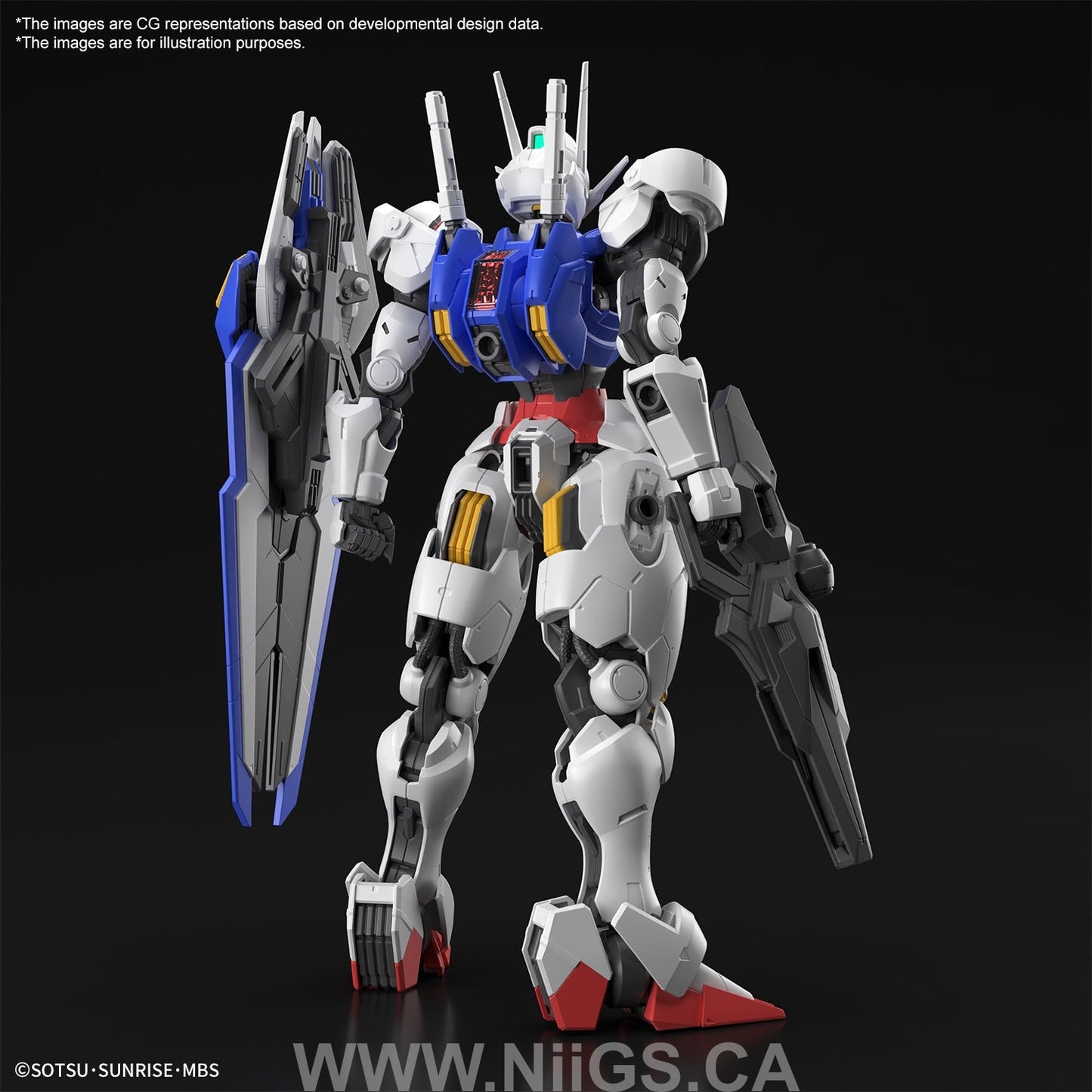BANDAI HOBBY FULL MECHANICS 1/100 GUNDAM AERIAL