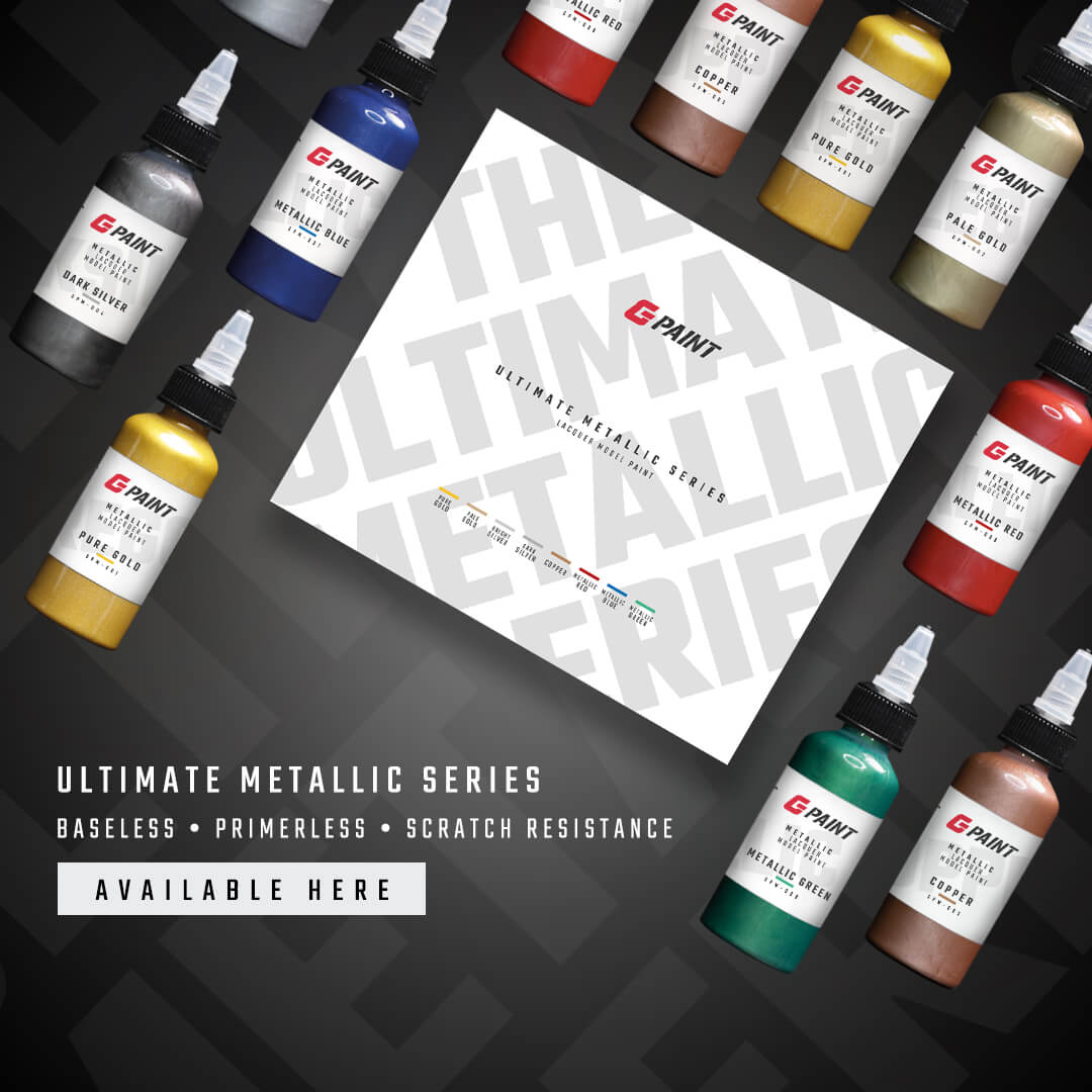 G Paint Primerless Metallic Set
