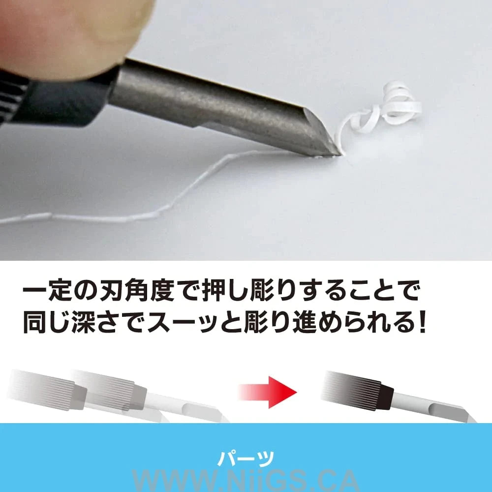 GodHand - Bit Blade V-shapedEdge 4 pcs set
