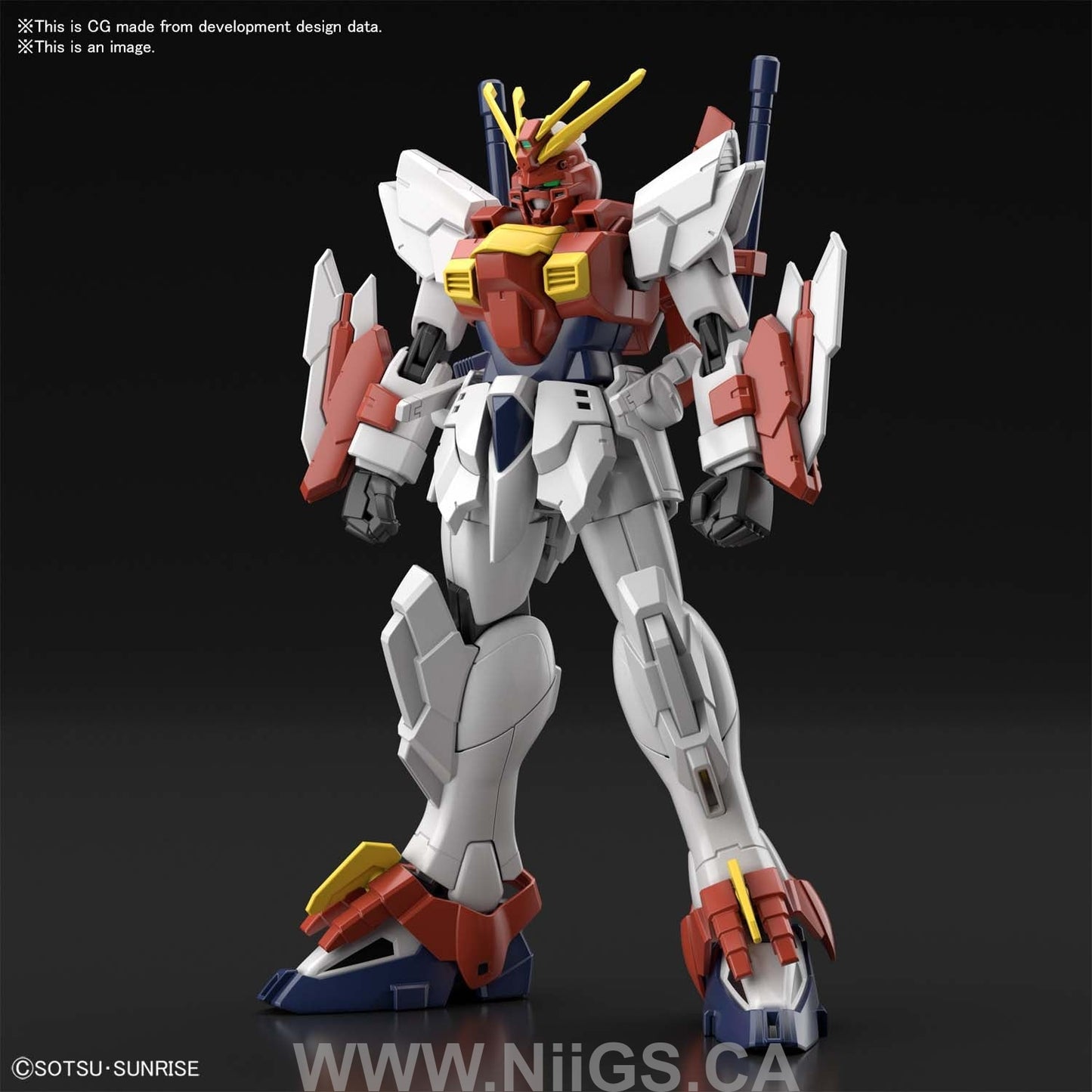HGBB 1/144 BLAZING GUNDAM