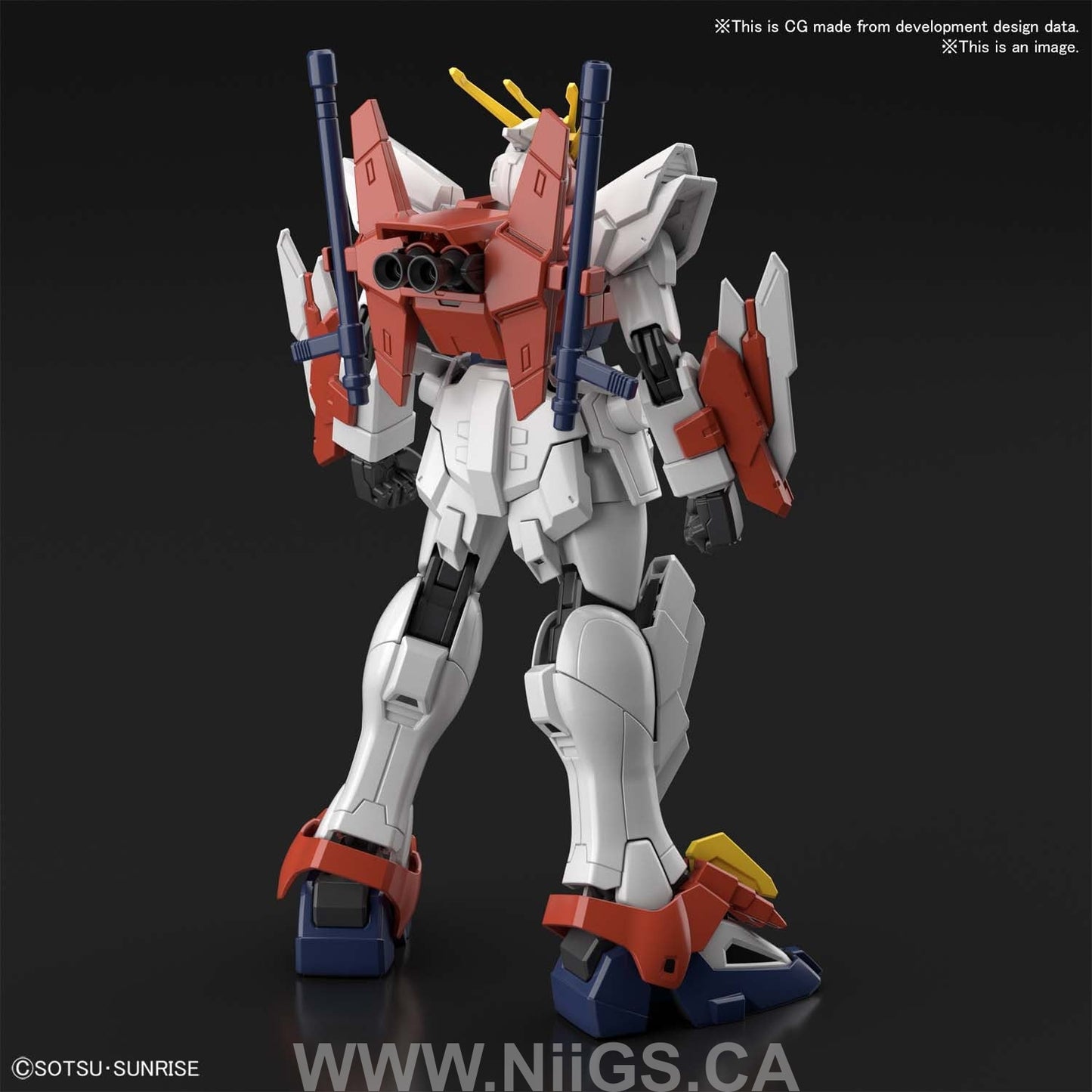 HGBB 1/144 BLAZING GUNDAM