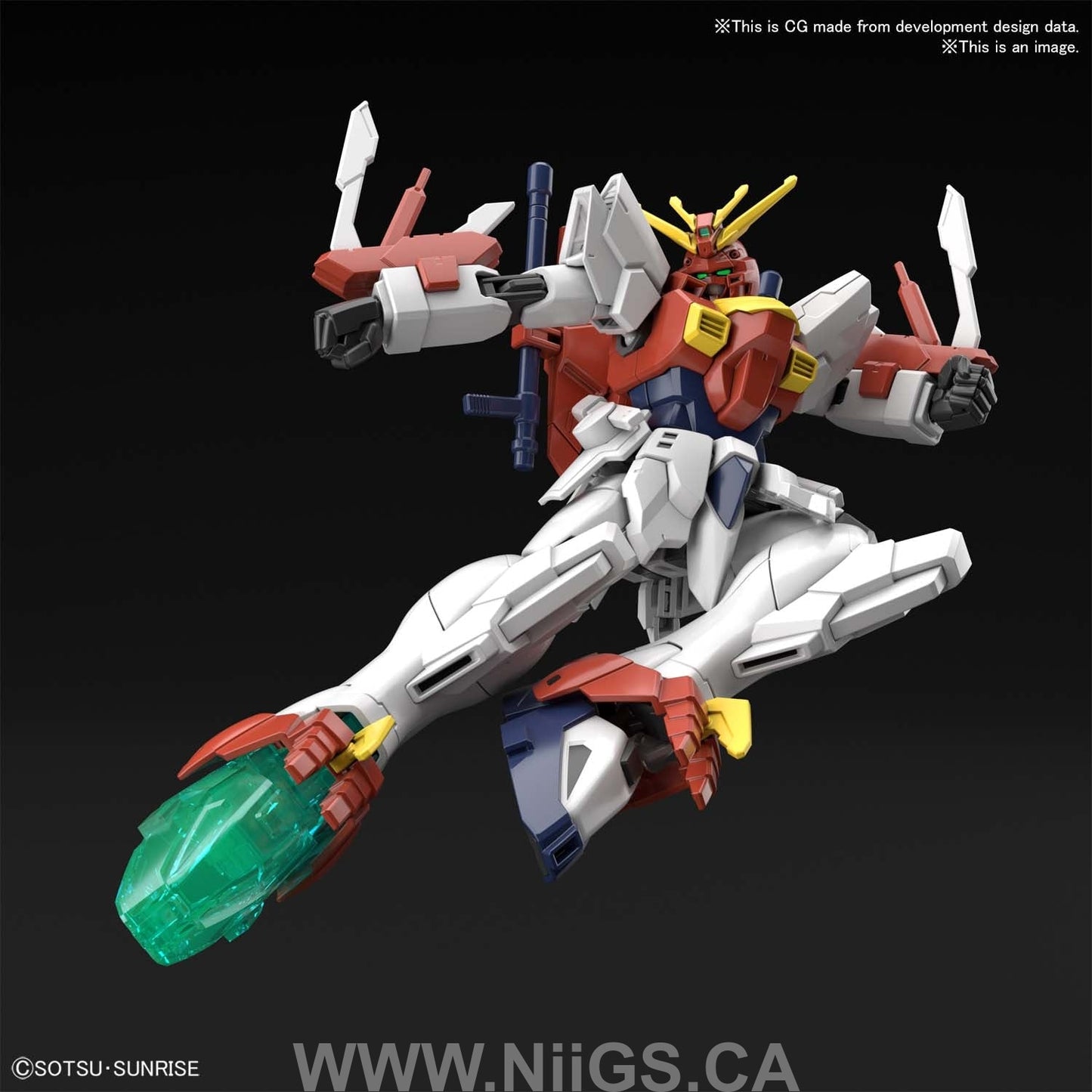 HGBB 1/144 BLAZING GUNDAM