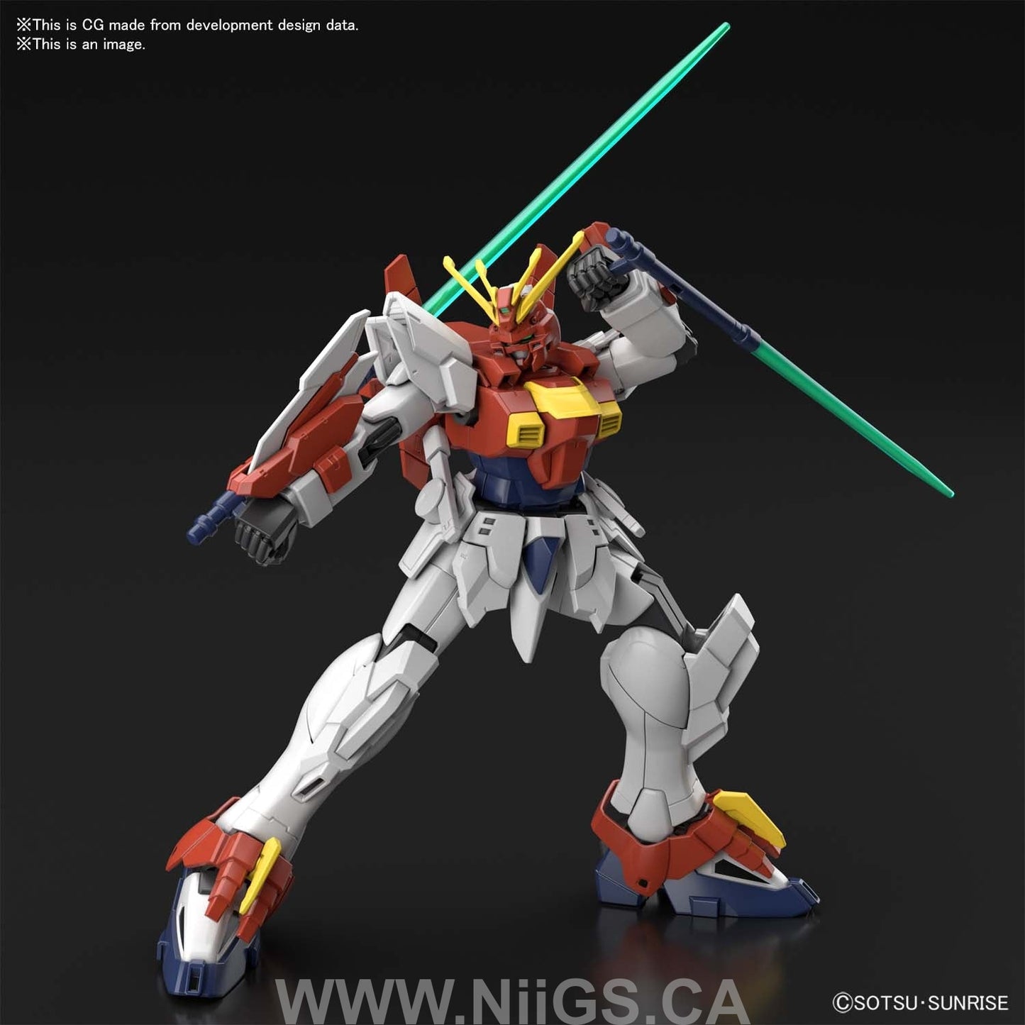 HGBB 1/144 BLAZING GUNDAM