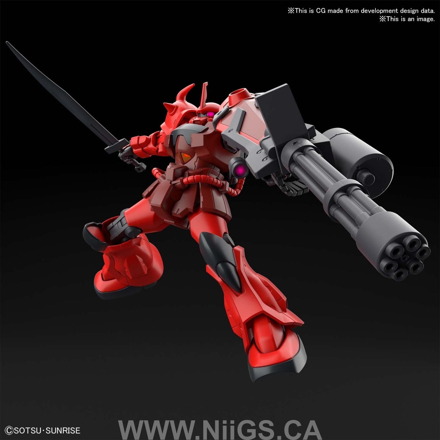 HGBB 1/144 GOUF CRIMSON CUSTOM