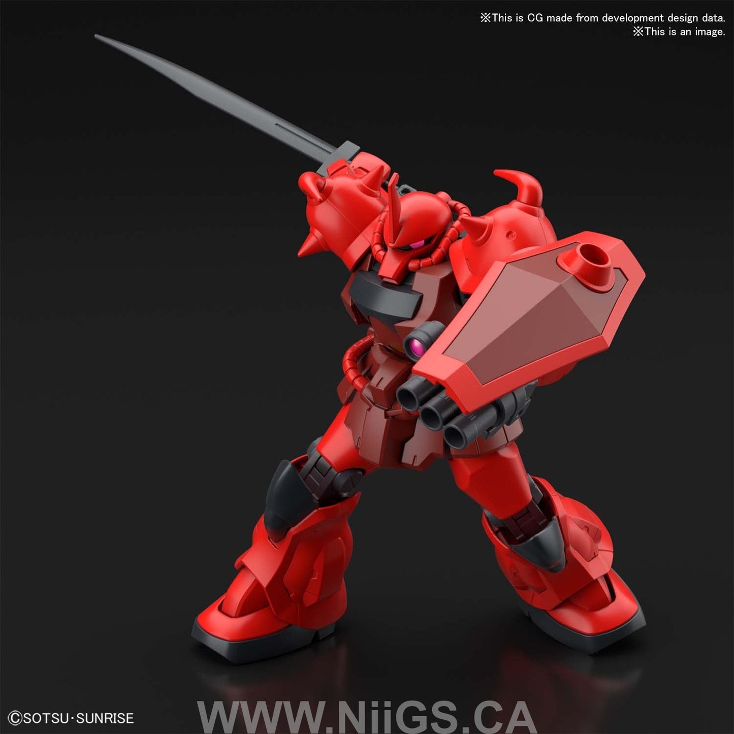 HGBB 1/144 GOUF CRIMSON CUSTOM