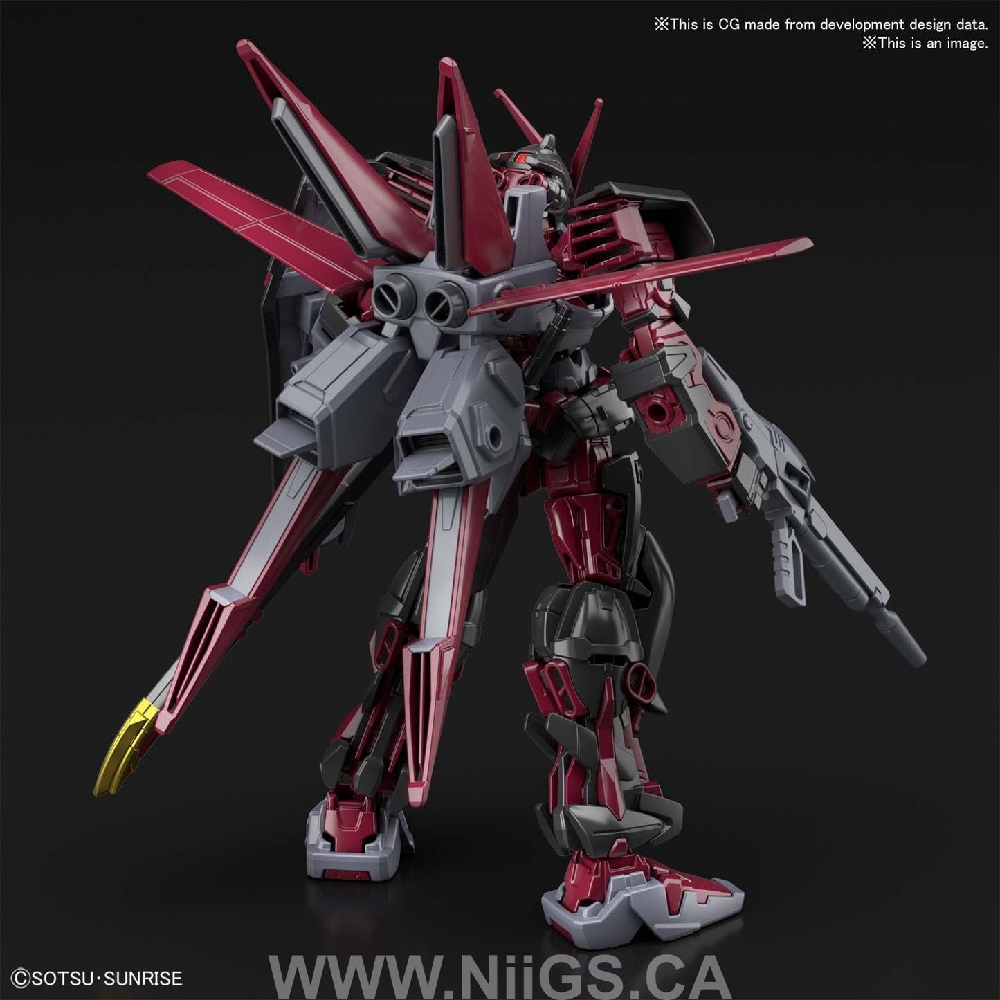 HGBB 1/144 GUNDAM ASTRAY RED FRAME INVERSION