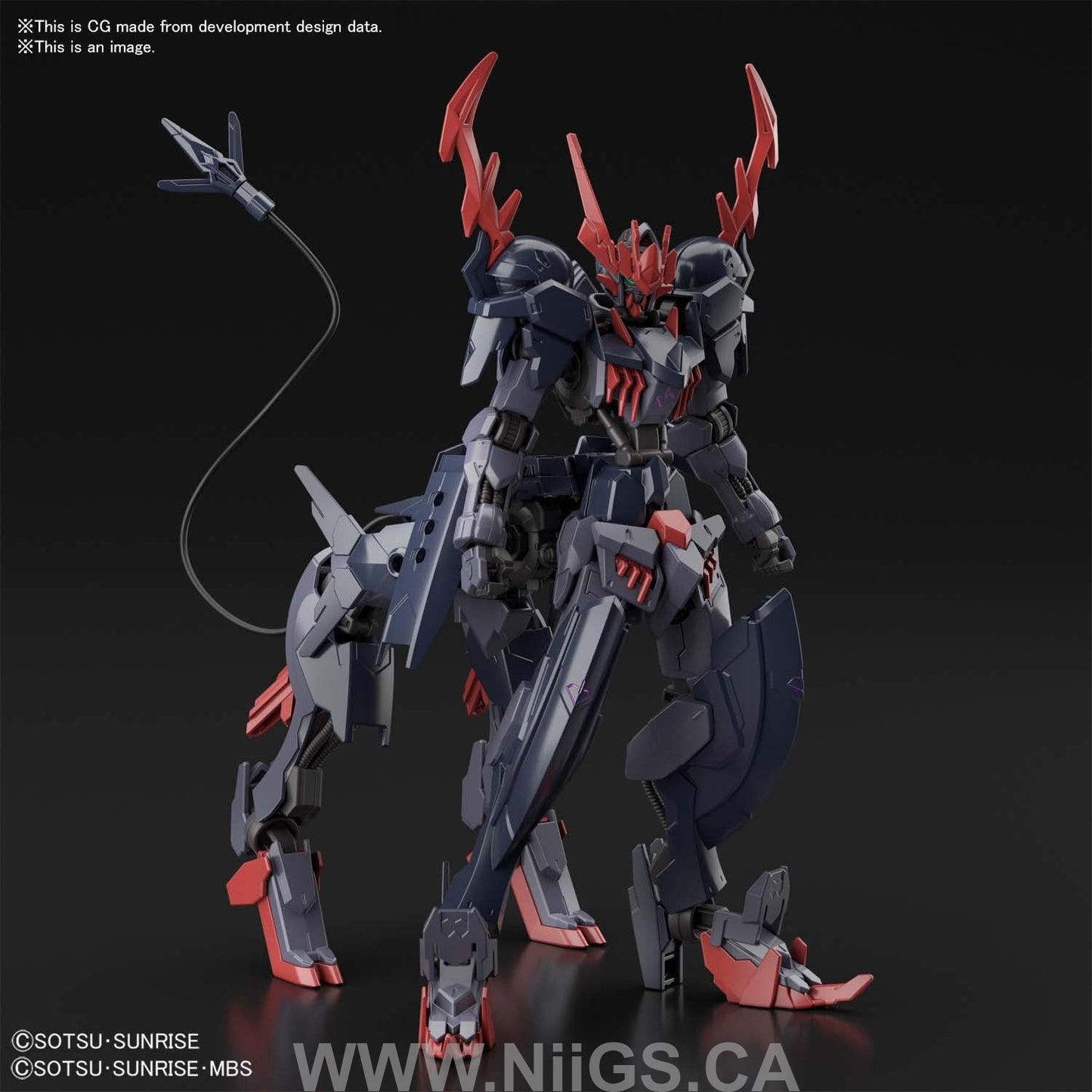 HGBB 1/144 GUNDAM BARBATAURUS