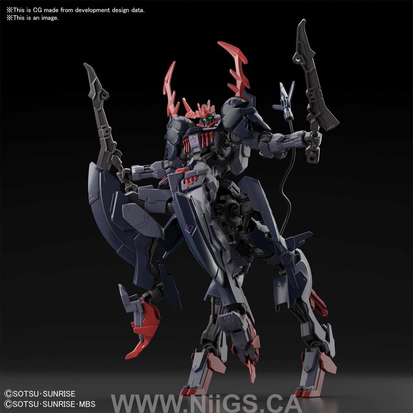 HGBB 1/144 GUNDAM BARBATAURUS