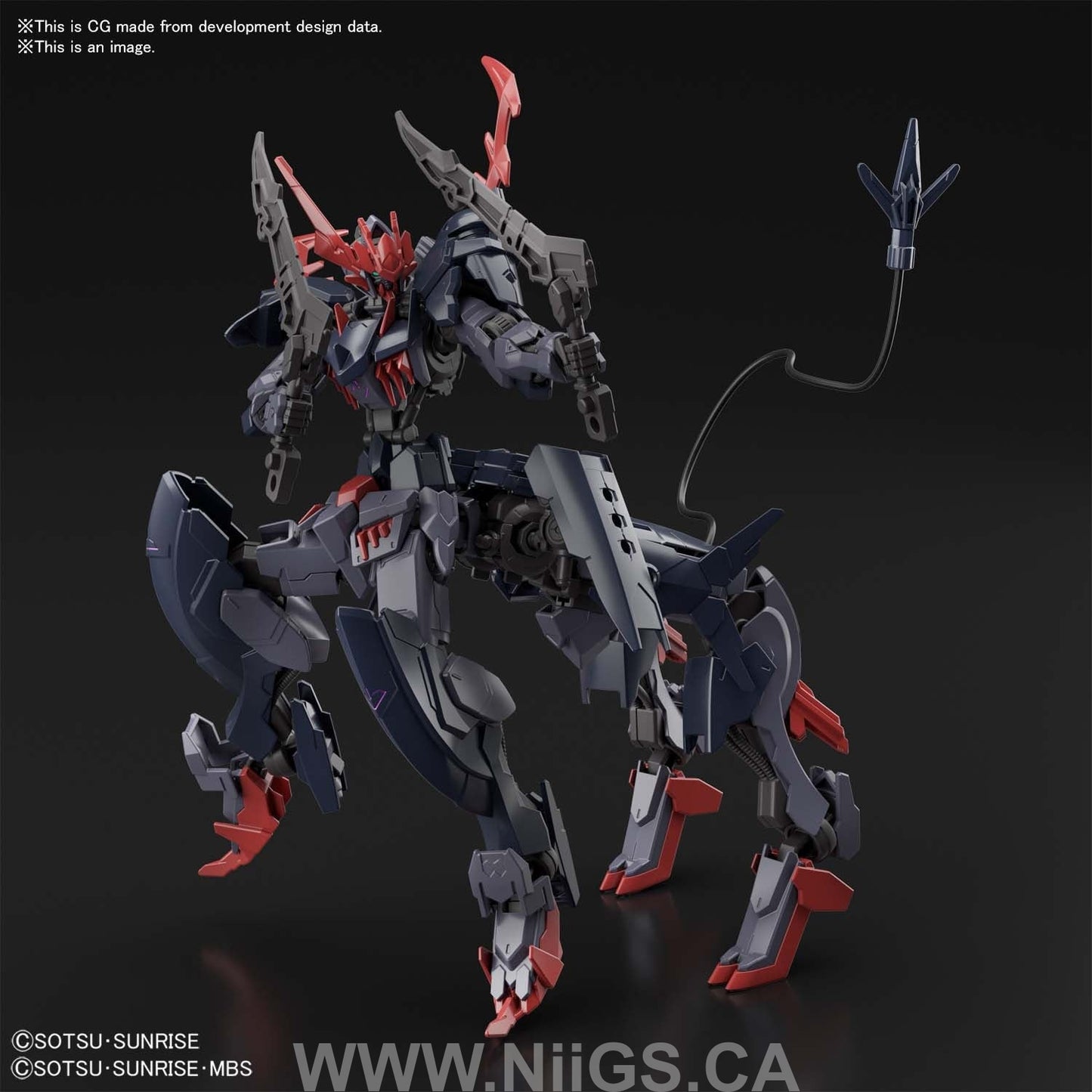 HGBB 1/144 GUNDAM BARBATAURUS
