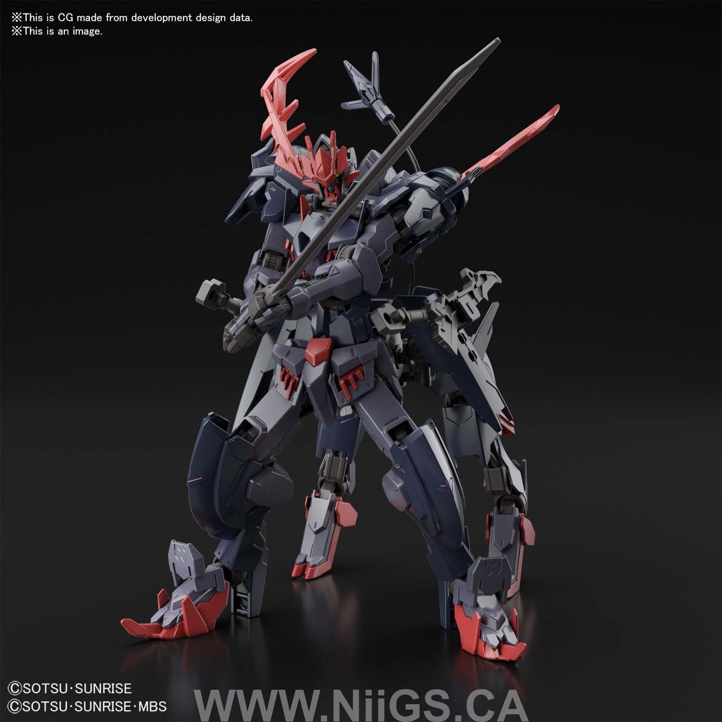 HGBB 1/144 GUNDAM BARBATAURUS