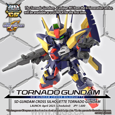 SDCS GUNDAM CROSS SILHOUETTE TORNADO GUNDAM