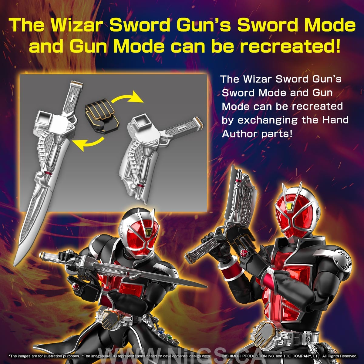 Figure-rise Standard KAMEN RIDER WIZARD FLAME STYLE