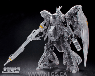 LIMITED MG 1/100 SAZABI VER.KA MECHANICAL CLEAR VER.