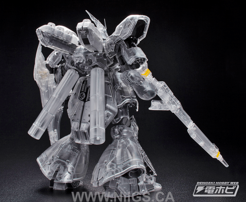 LIMITED MG 1/100 SAZABI VER.KA MECHANICAL CLEAR VER.