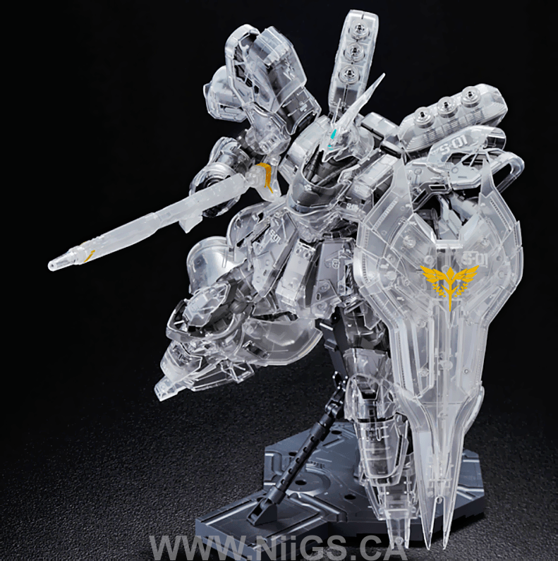 LIMITED MG 1/100 SAZABI VER.KA MECHANICAL CLEAR VER.