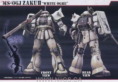 MG 1/100 MS-06J Zaku 2 White Auger - Nii G Shop