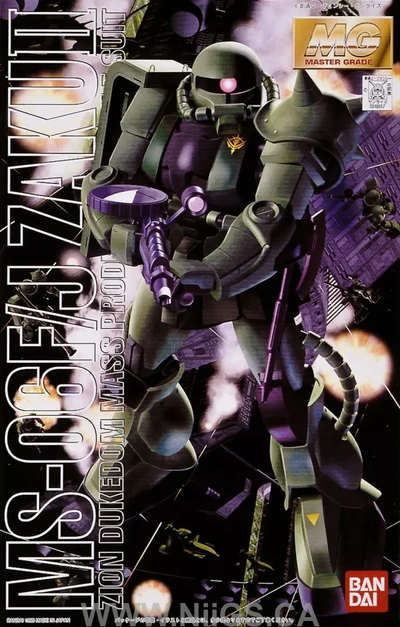 MG 1/100 MS-06 F/J Zaku 2 - Nii G Shop
