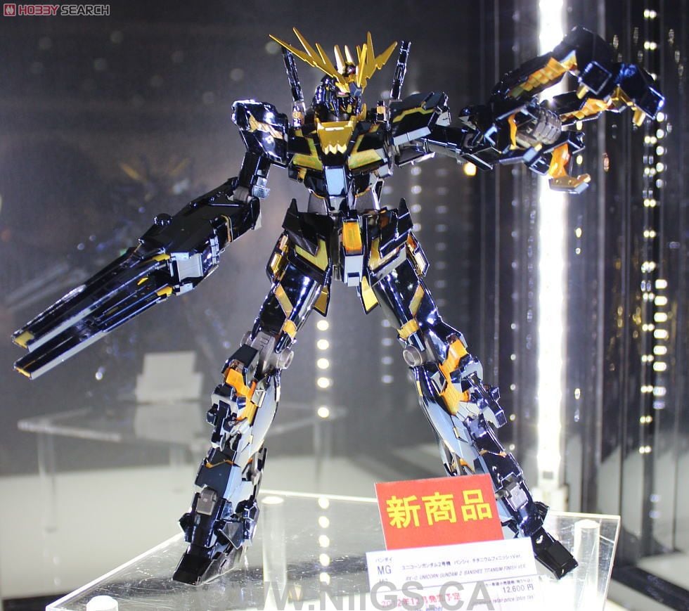 MG 1/100 RX-0 Unicorn Gundam 2 Banshee Titanium Finish Ver - Nii G Shop