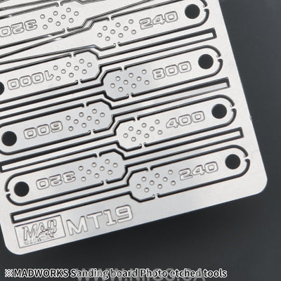 Madworks MT19 Sanding Boards (Micro) Photo-etched
