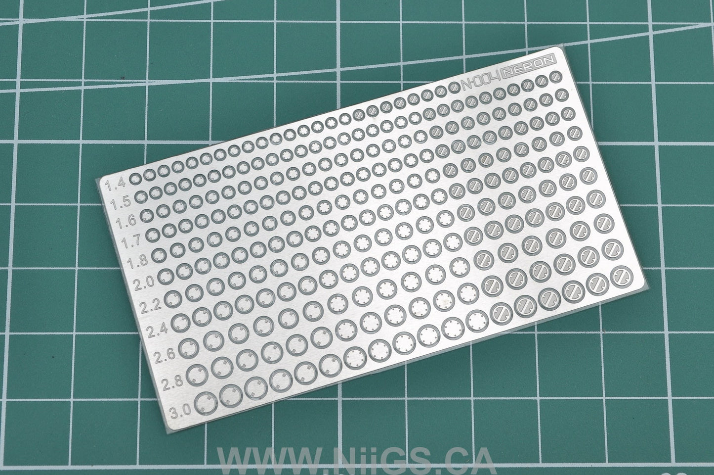 MADWORKS N-004 NERON PHOTOETCHED PIVOT HOLES DETAIL-UP PARTS