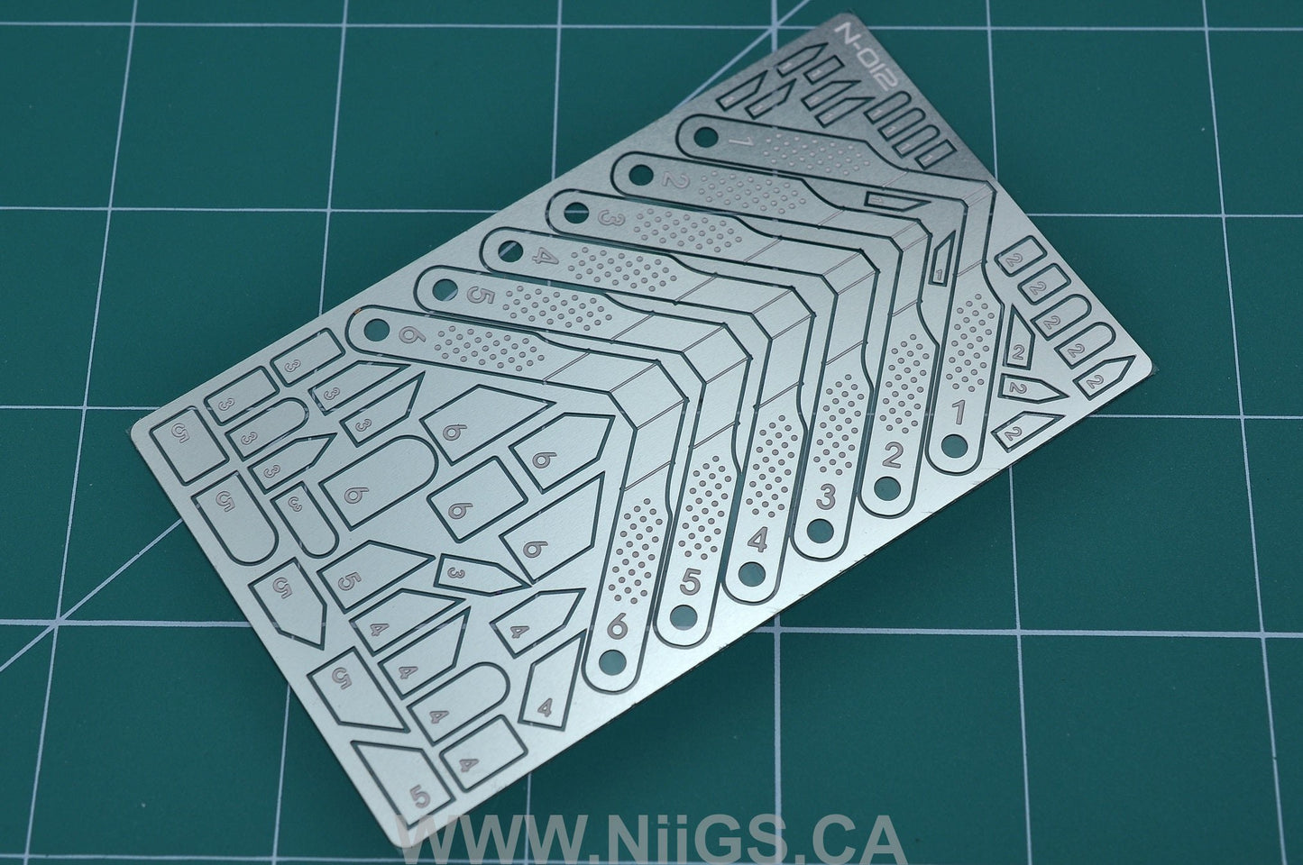 MADWORKS N-012 NERON SANDING BOARD PHOTO-ETCHED