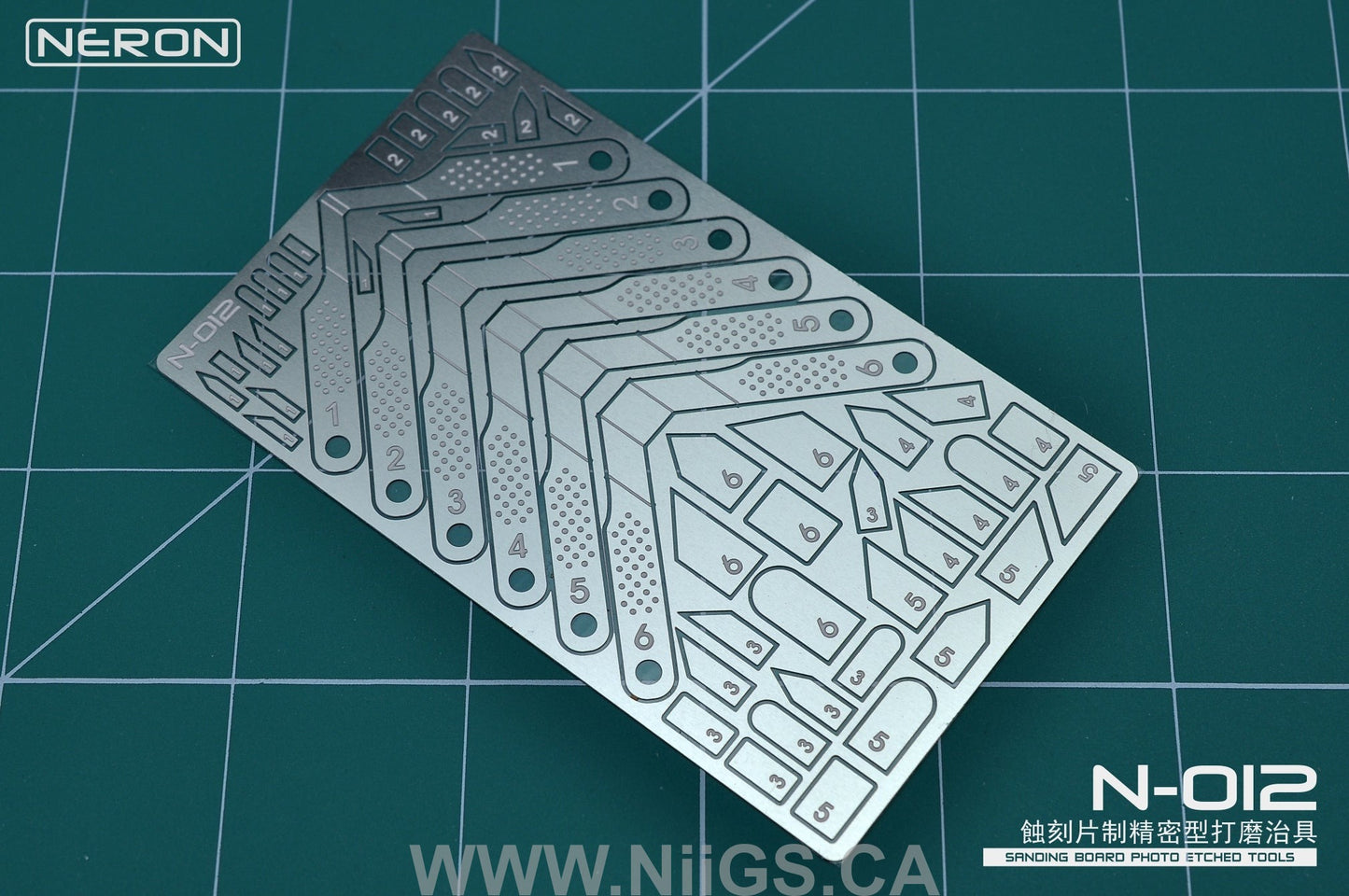 MADWORKS N-012 NERON SANDING BOARD PHOTO-ETCHED