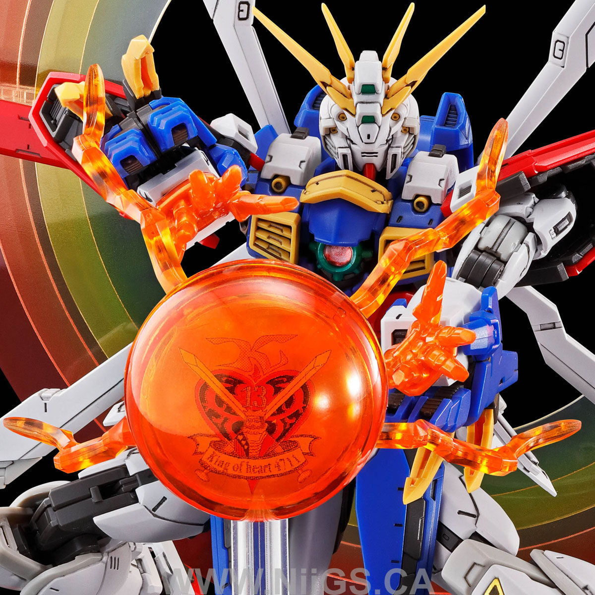 LIMITED Premium Bandai RG 1/144 EXPANSION SET for GOD GUNDAM