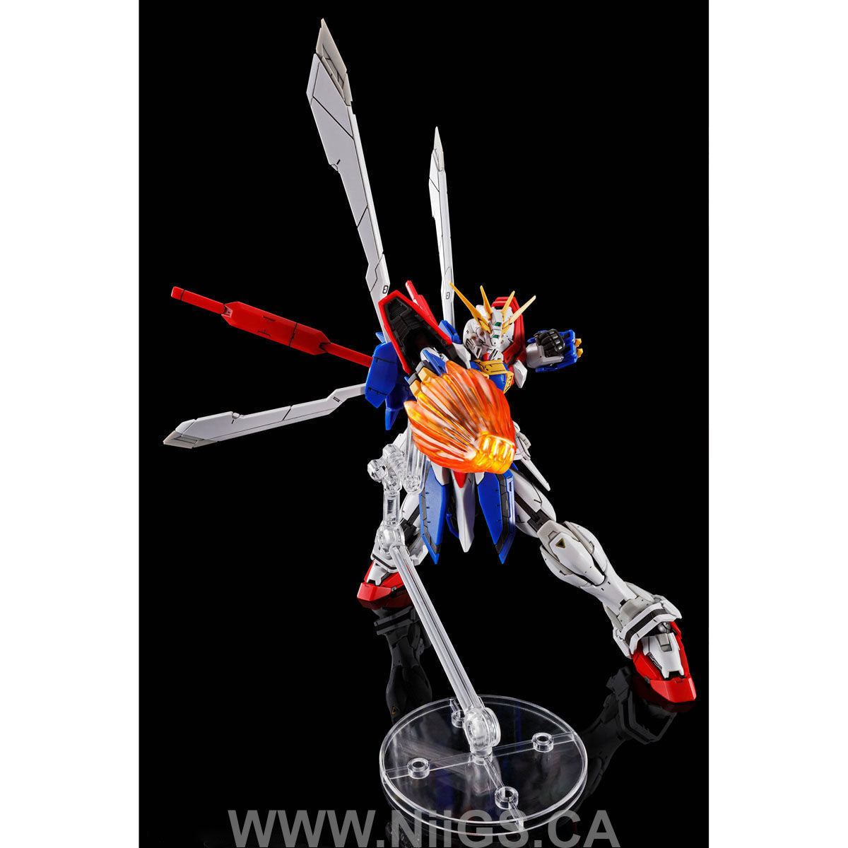 LIMITED Premium Bandai RG 1/144 EXPANSION SET for GOD GUNDAM