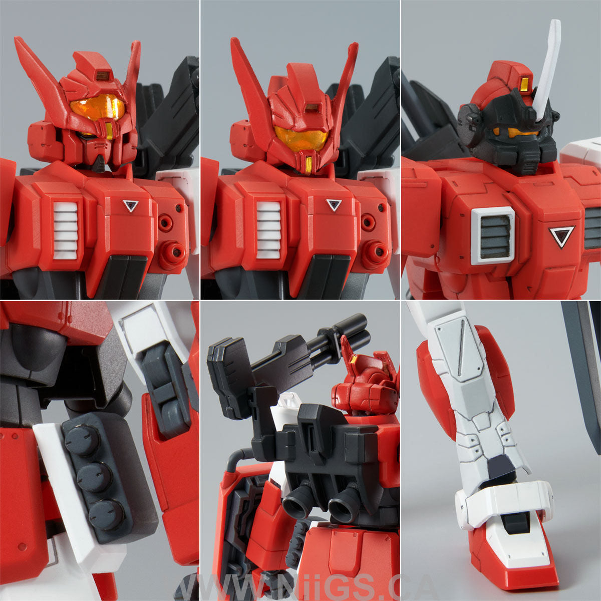 LIMITED Premium Bandai HG 1/144 RED GIANT 03rd MS TEAM SET
