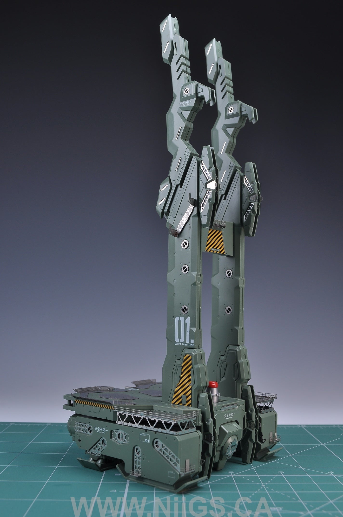 Madworks S17 RG EVA (Evangelion) Platform Photo-etched Parts