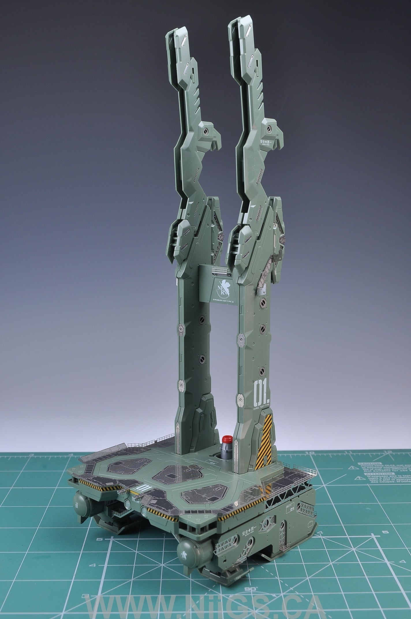 Madworks S17 RG EVA (Evangelion) Platform Photo-etched Parts