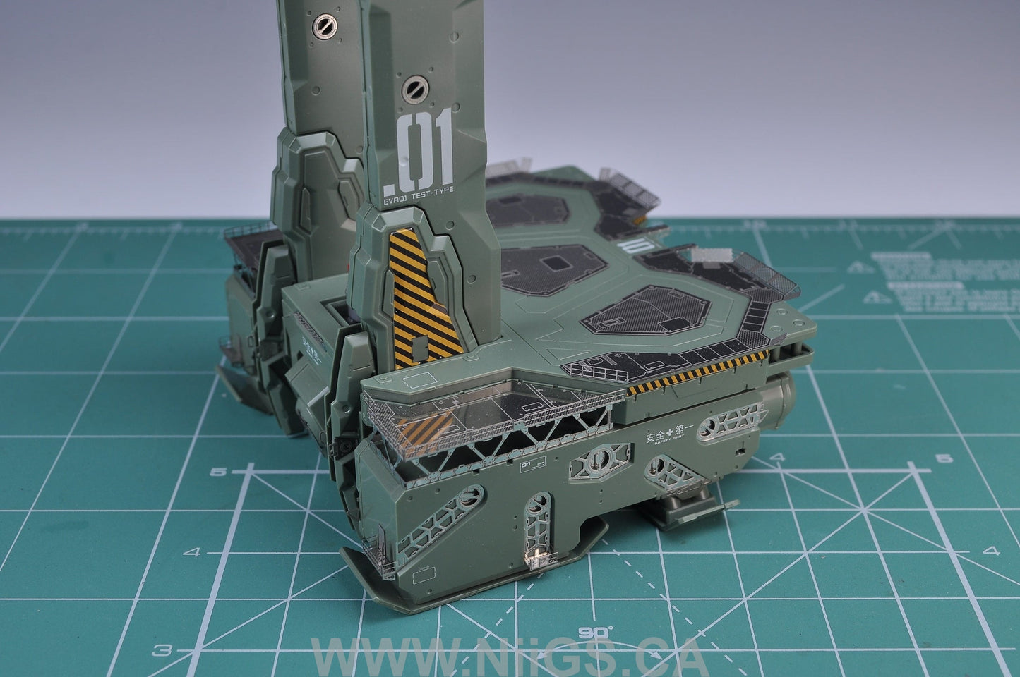 Madworks S17 RG EVA (Evangelion) Platform Photo-etched Parts