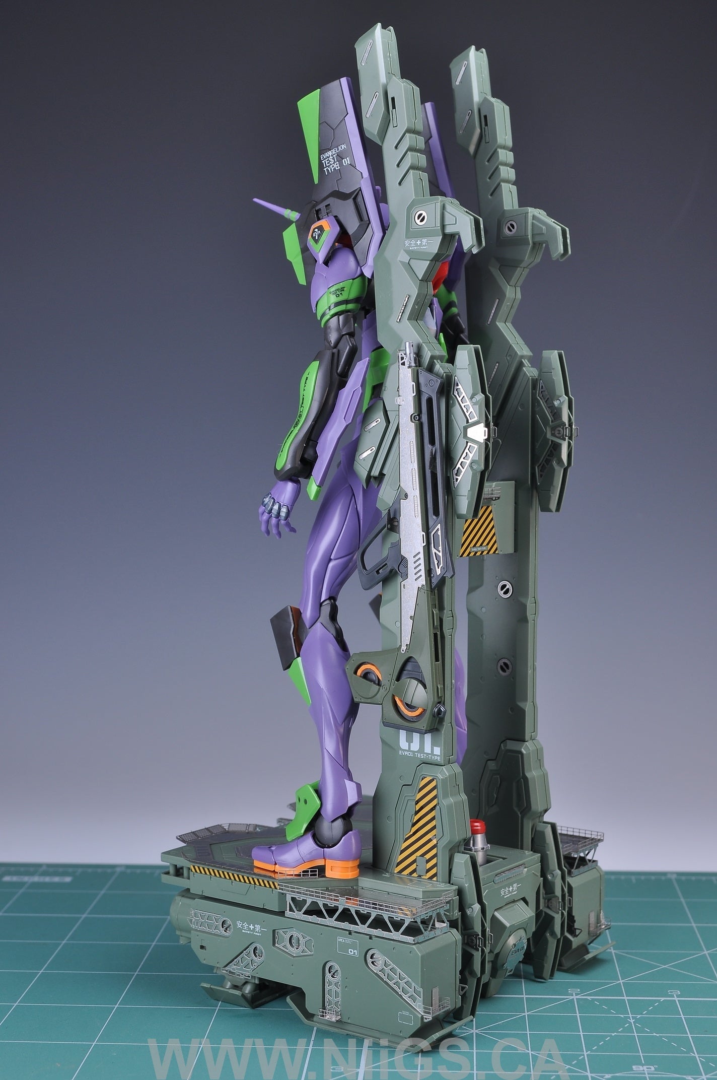 Madworks S17 RG EVA (Evangelion) Platform Photo-etched Parts