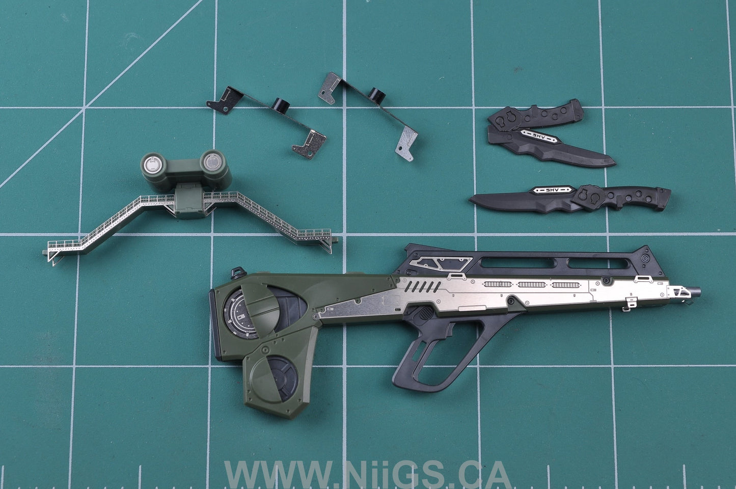 Madworks S17 RG EVA (Evangelion) Platform Photo-etched Parts