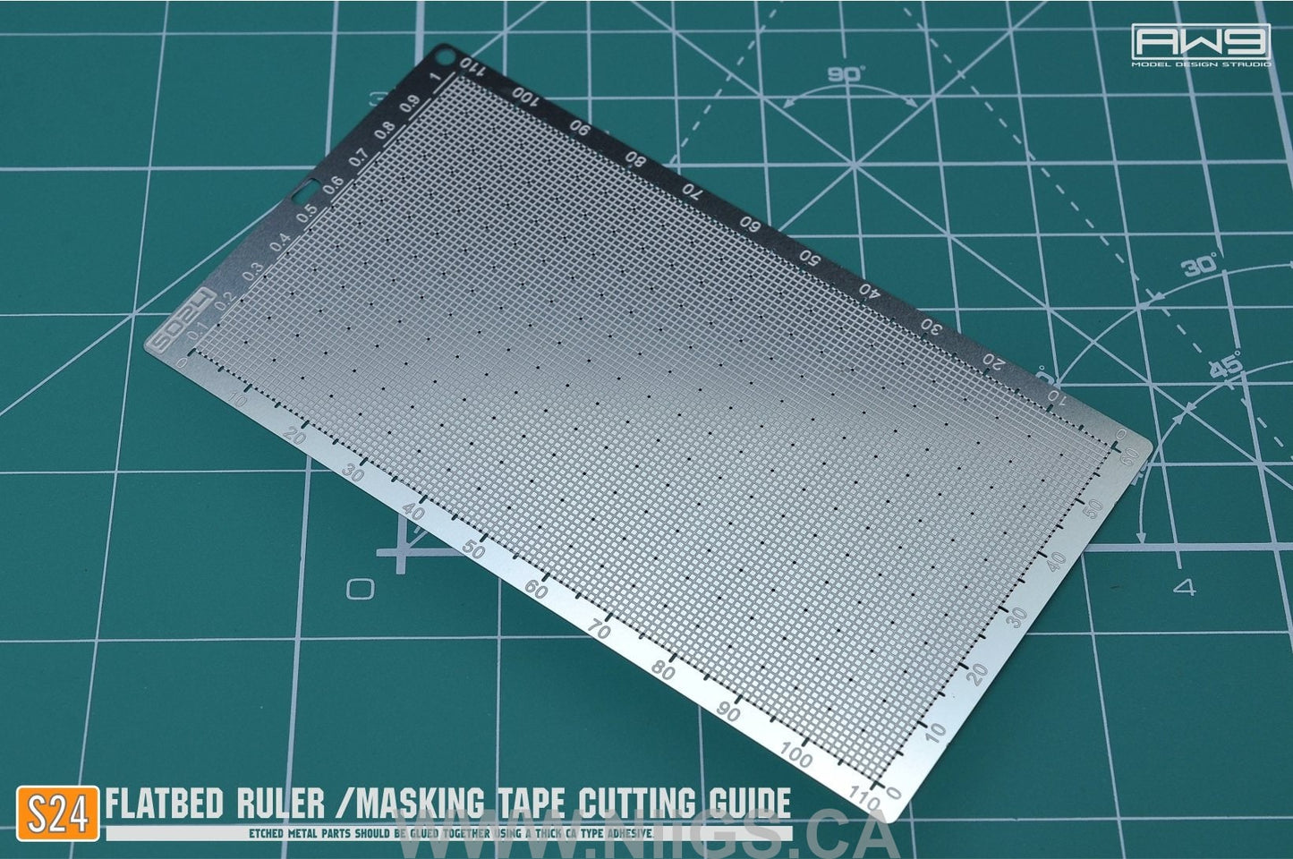MADWORKS S24 FLATBED RULER