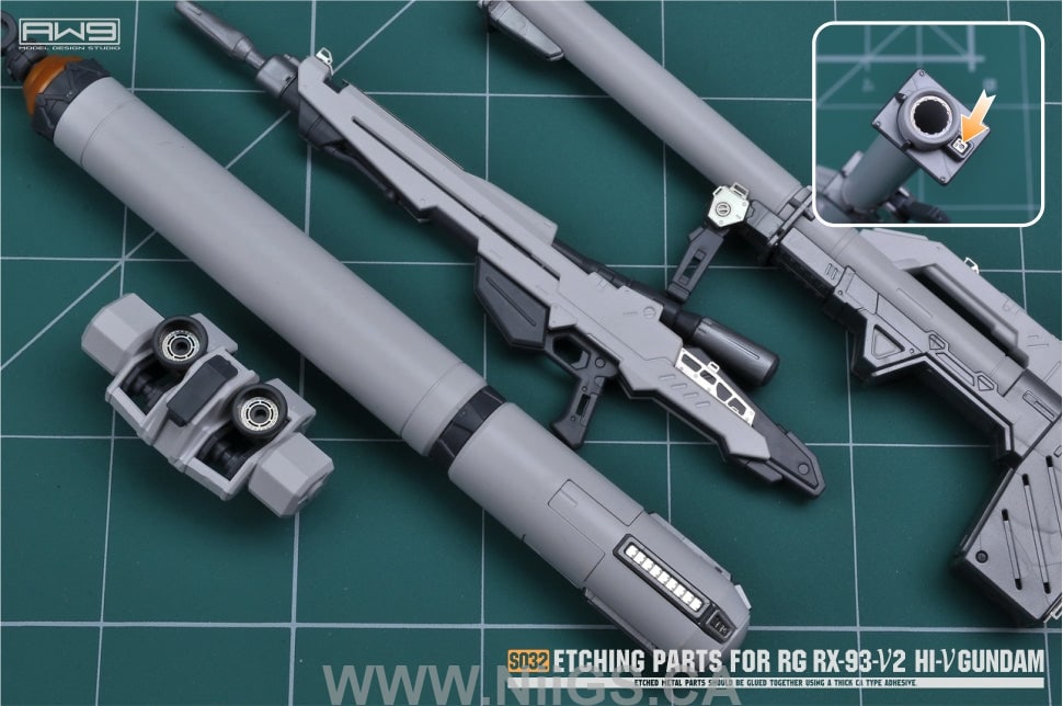 MADWORKS S32 FOR RG RX-93-V2 HI-V GUNDAM