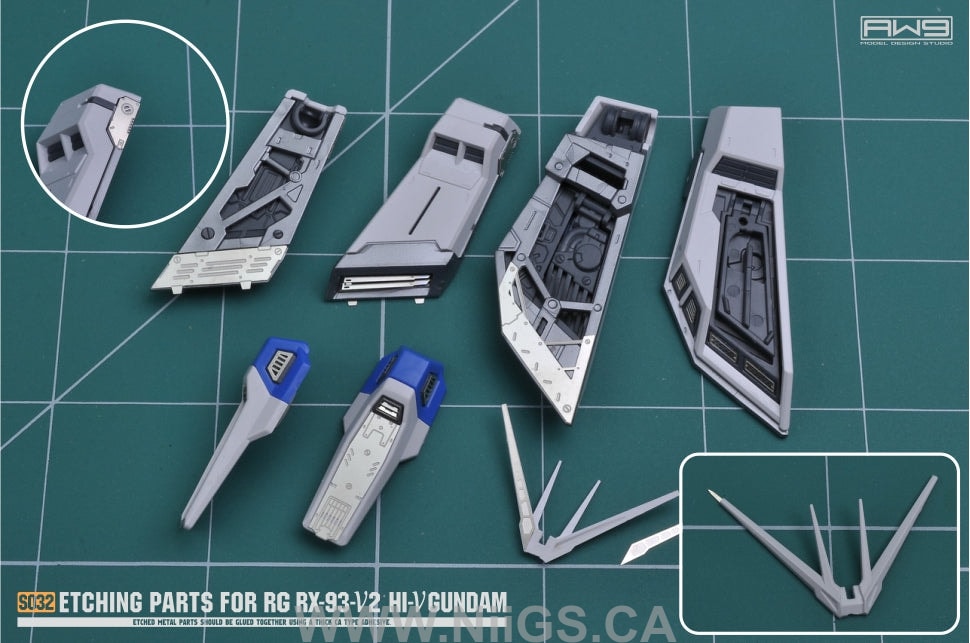 MADWORKS S32 FOR RG RX-93-V2 HI-V GUNDAM